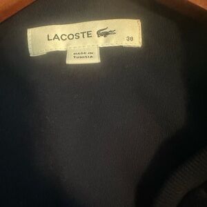 Lacoste velvet coats
